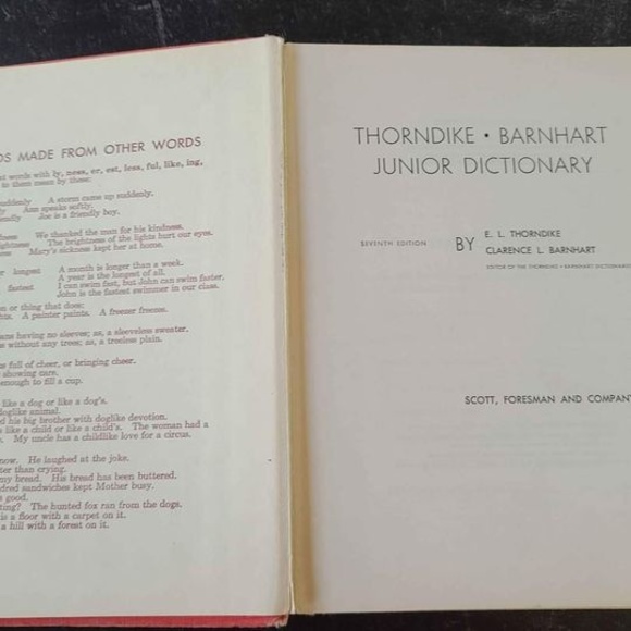 Thorndike Barnhart Junior Dictionary, Seventh Edition - Picture 3 of 10